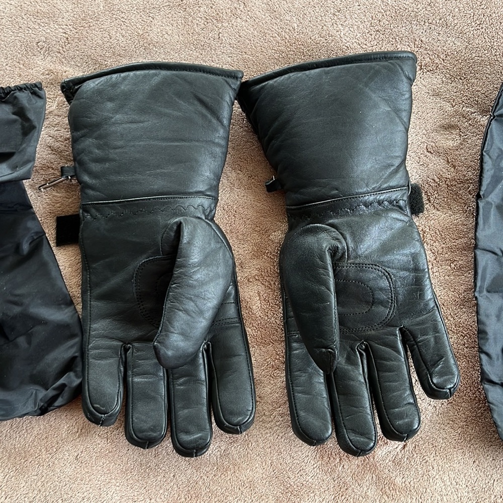 Thinsulate Leather Padded Gloves - image 2
